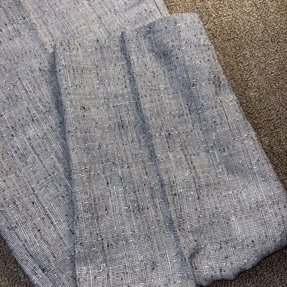 Vintage IMPACT Textured Slacks Pants USA Gray 34x30 Disco Leisure